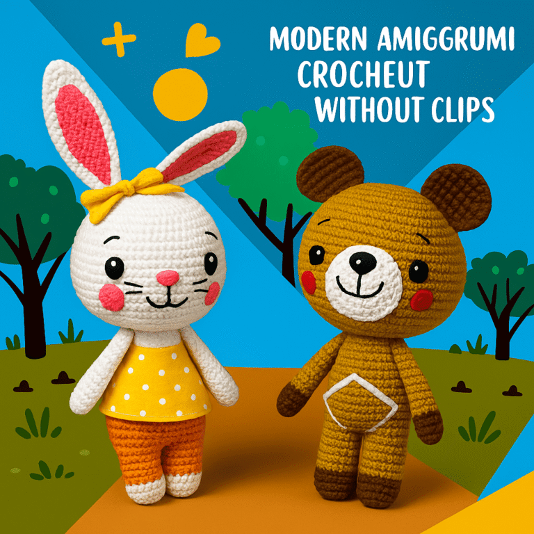 Storing crocheted toys2